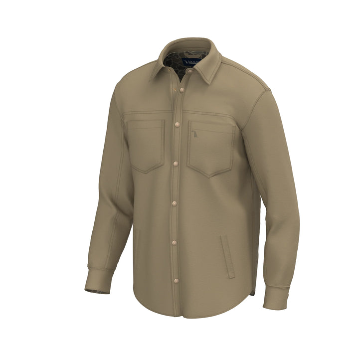 Local Boy| Sportsman's Shacket II~ Beige