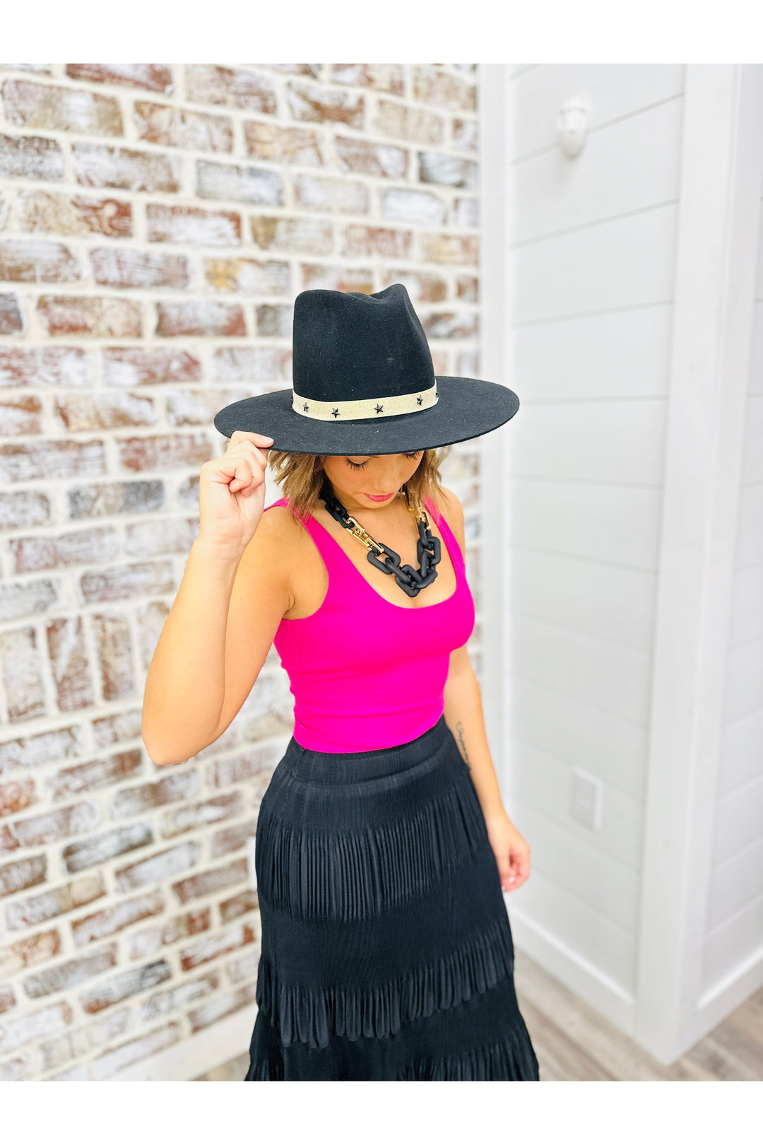 Hot Pink| Basic Bodysuit~ All Sales Final