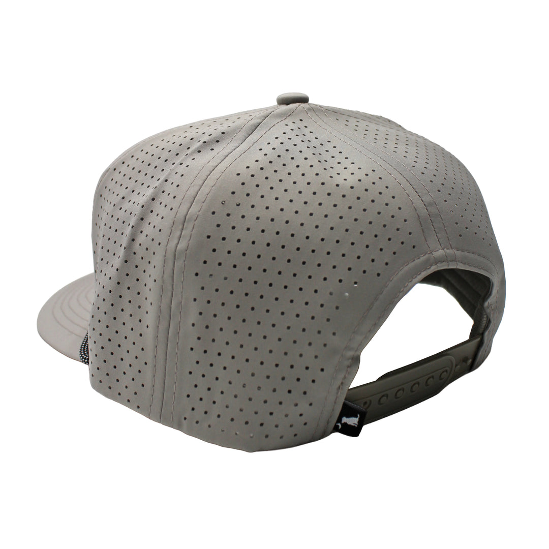 Local Boy| Quail Perforated Rope Hat~ light grey