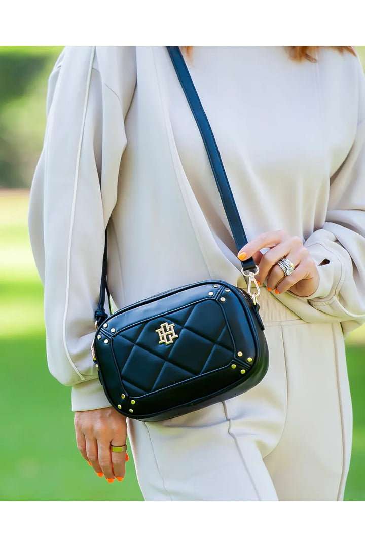 Sloane Studded Crossbody Black LD