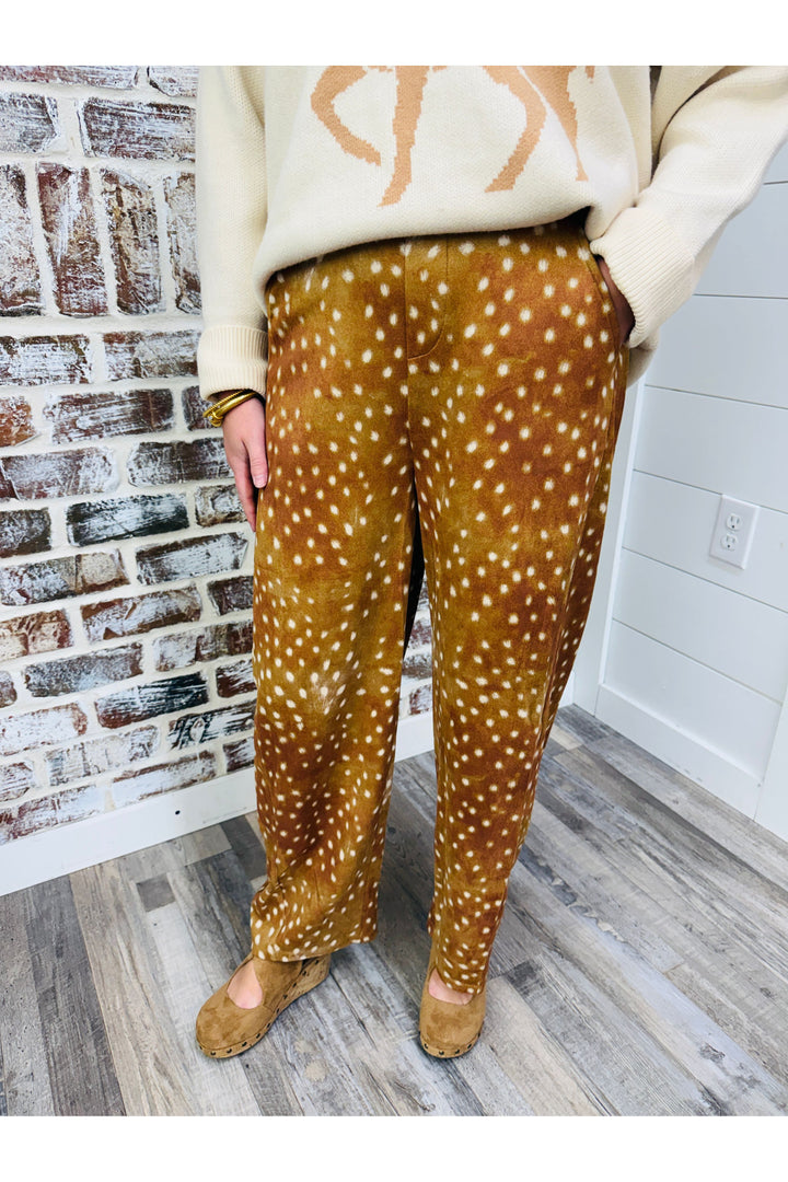 Feeling Fawn Barrel Pants