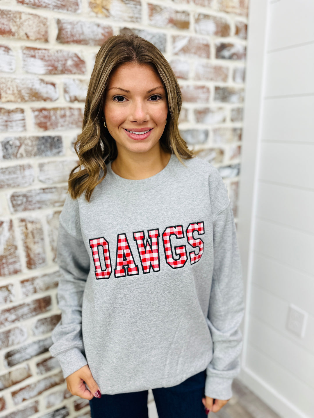 Embroidered Dawgs Sweatshirt