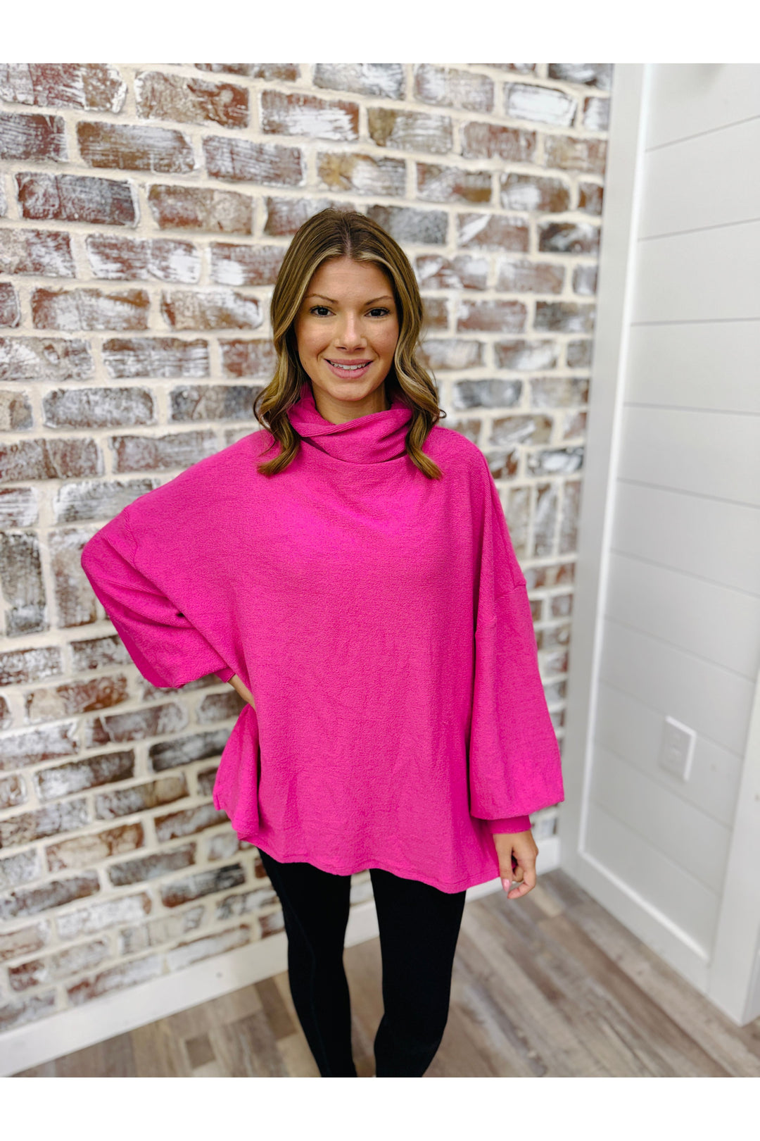 Hot Pink Tunic Top