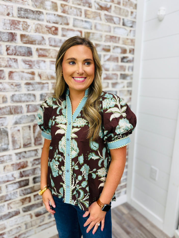 Chocolate Swirls Top