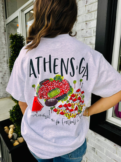 Athens College Town Tee