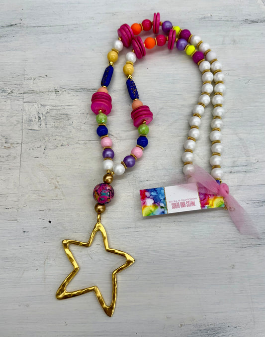 Lagoon Star Handmade Necklace (long)