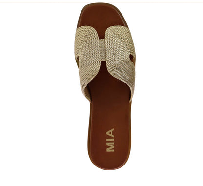 Dia|Soft Gold Sandals