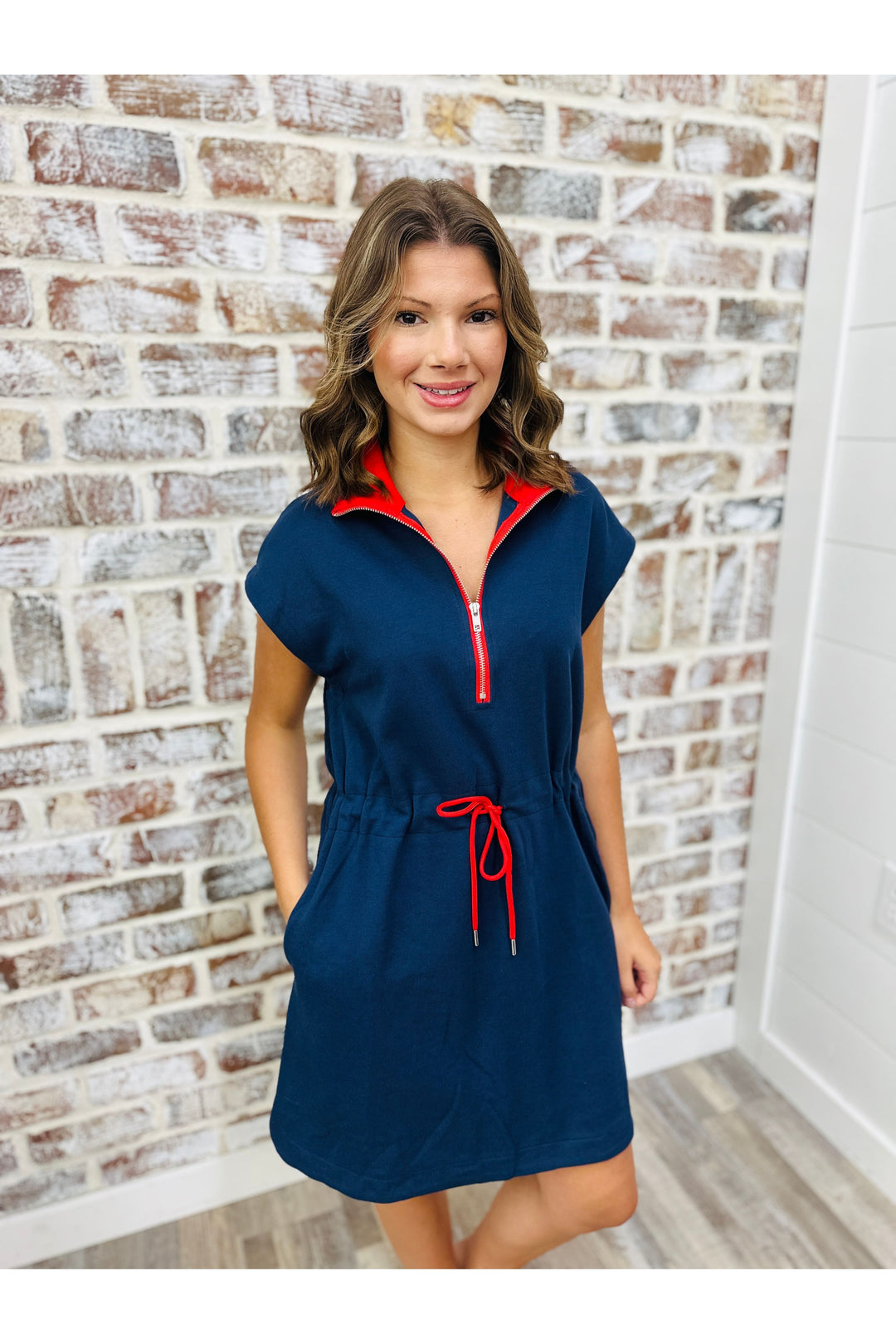 All American Tie Dress