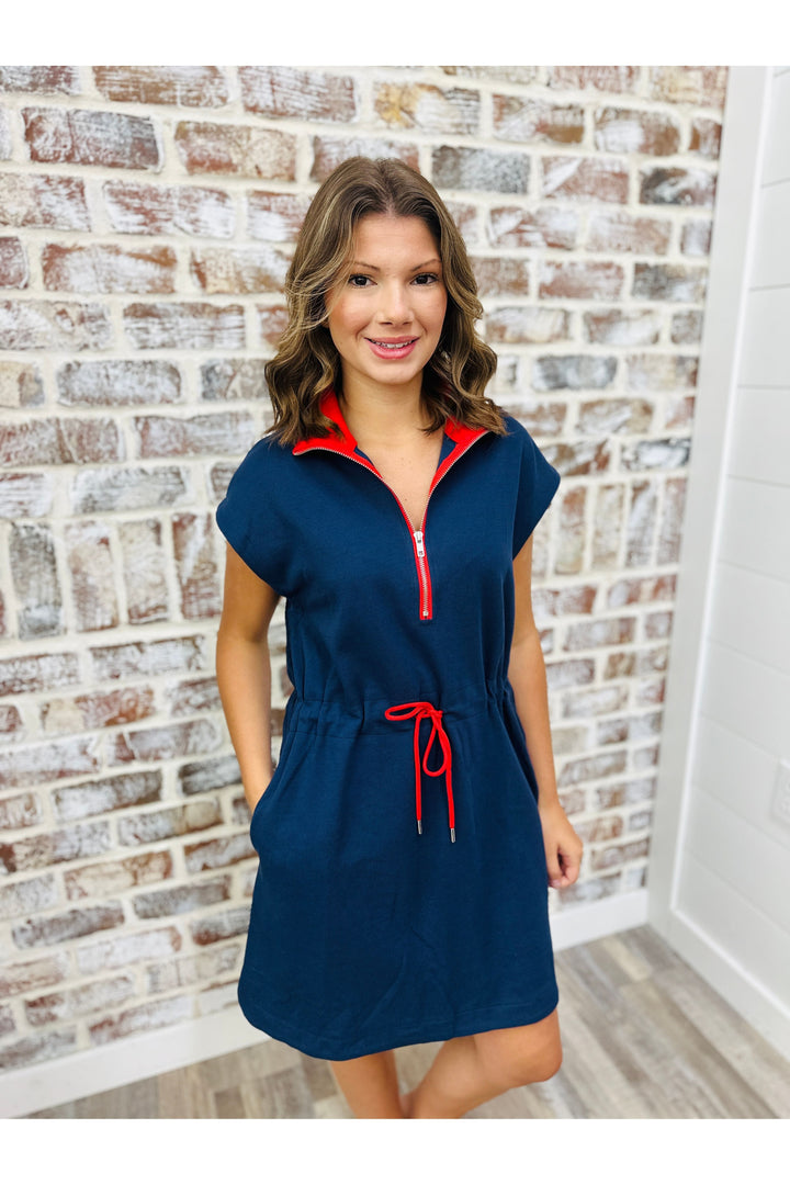 All American Tie Dress
