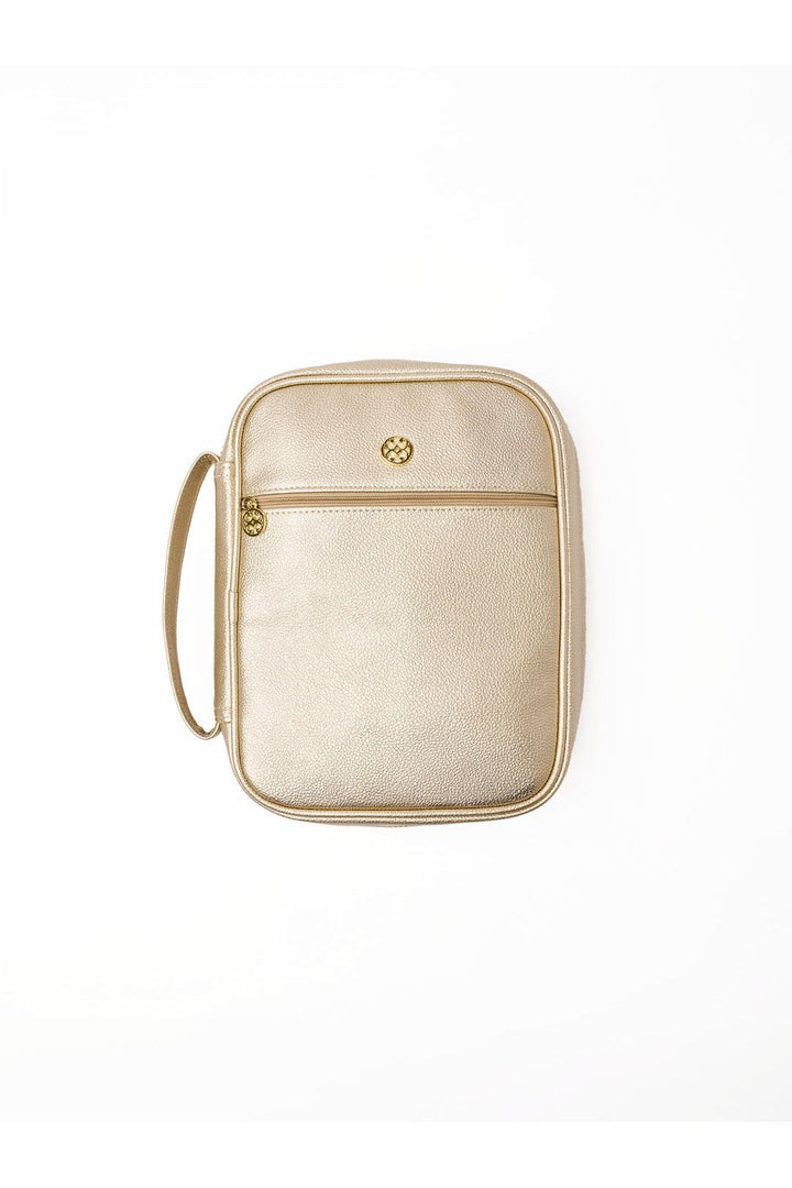 Mary Square Bible Cover | Champagne