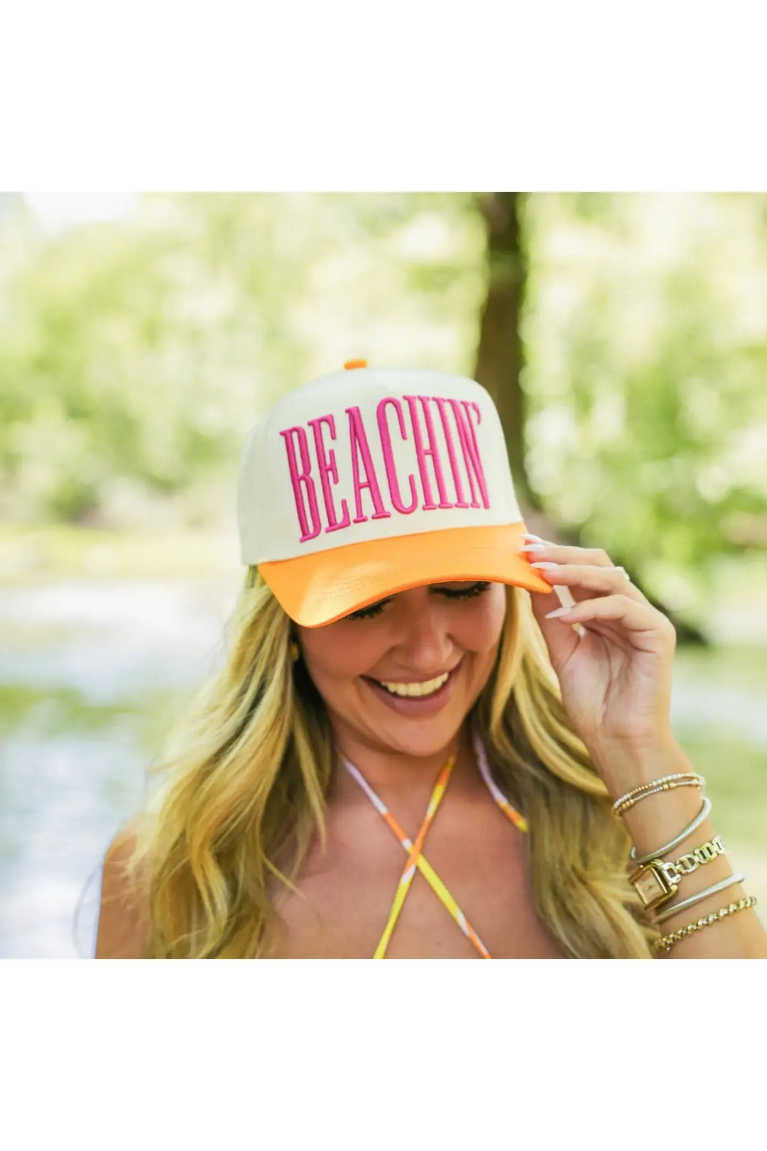 Beachin' Trucker Hat | Canvas Cap