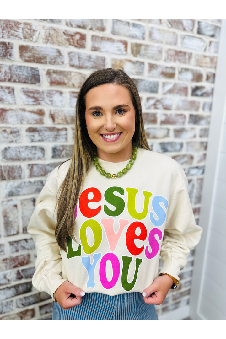 Jesus Loves You Sweatshirt