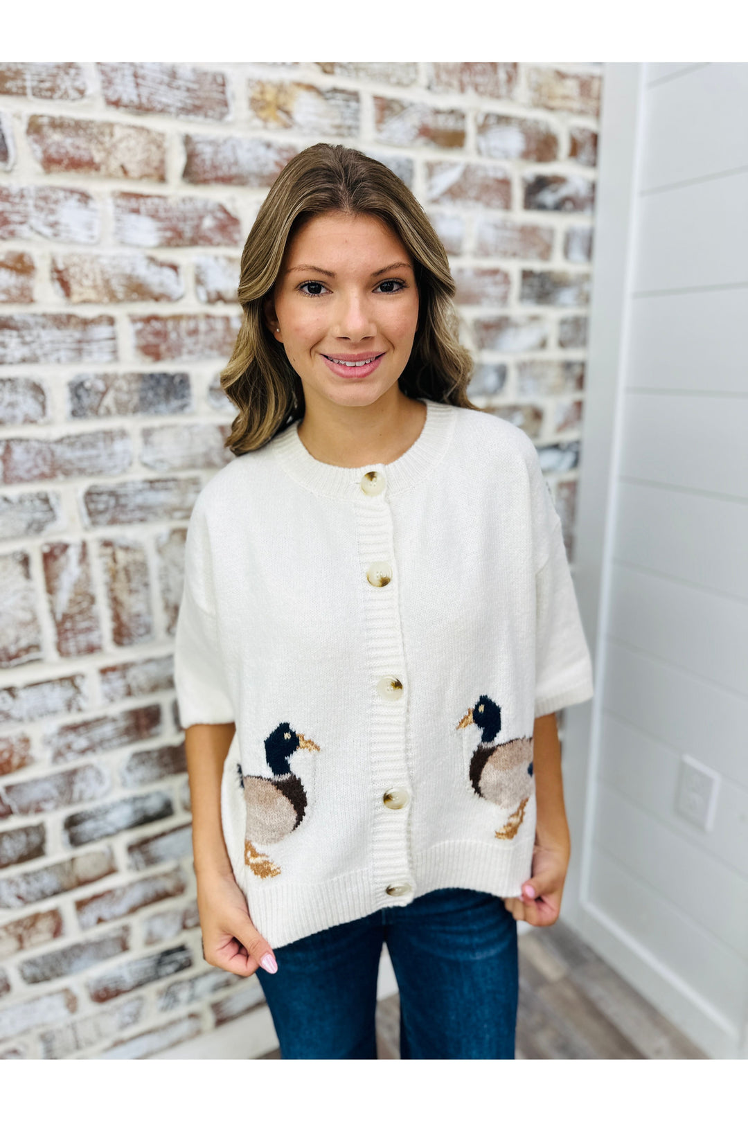 Mallard Button Up Cardigan