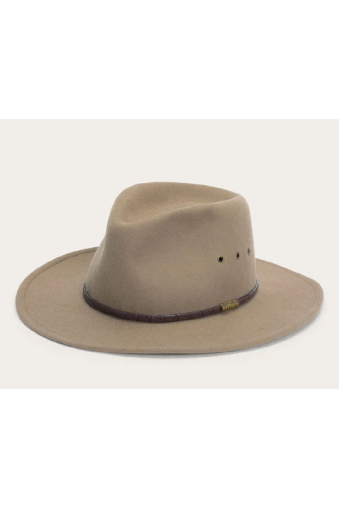 Mushroom color Stetson hat
