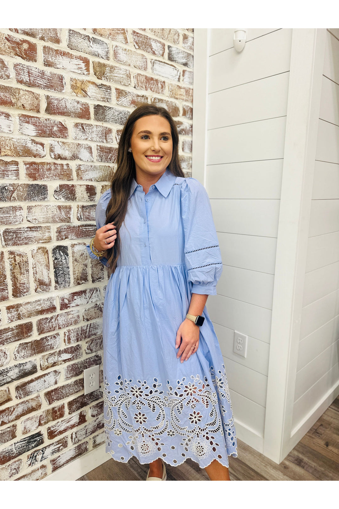 Chambray Dreams Midi Dress