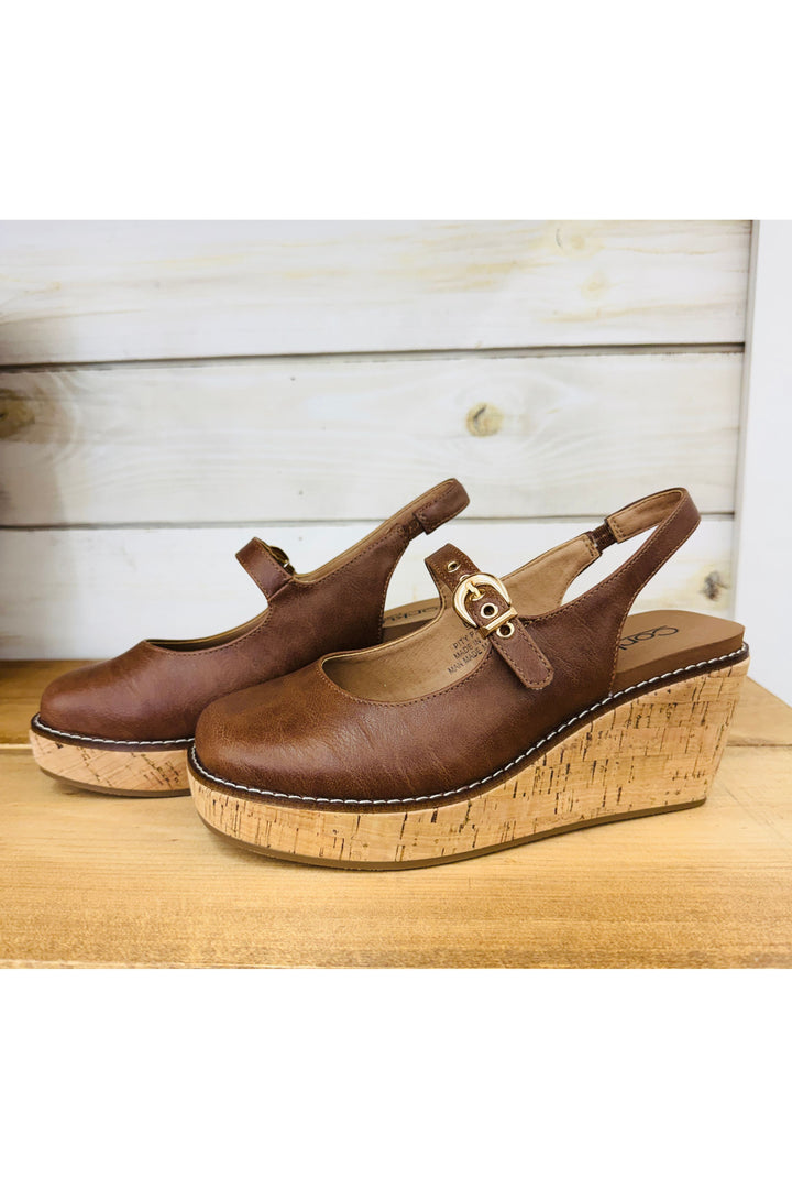 Corkys | Pity Party Wedge - Cognac