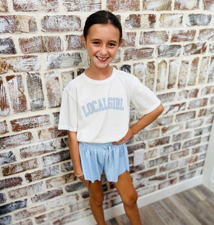 Girls Skort Shorts|Blue
