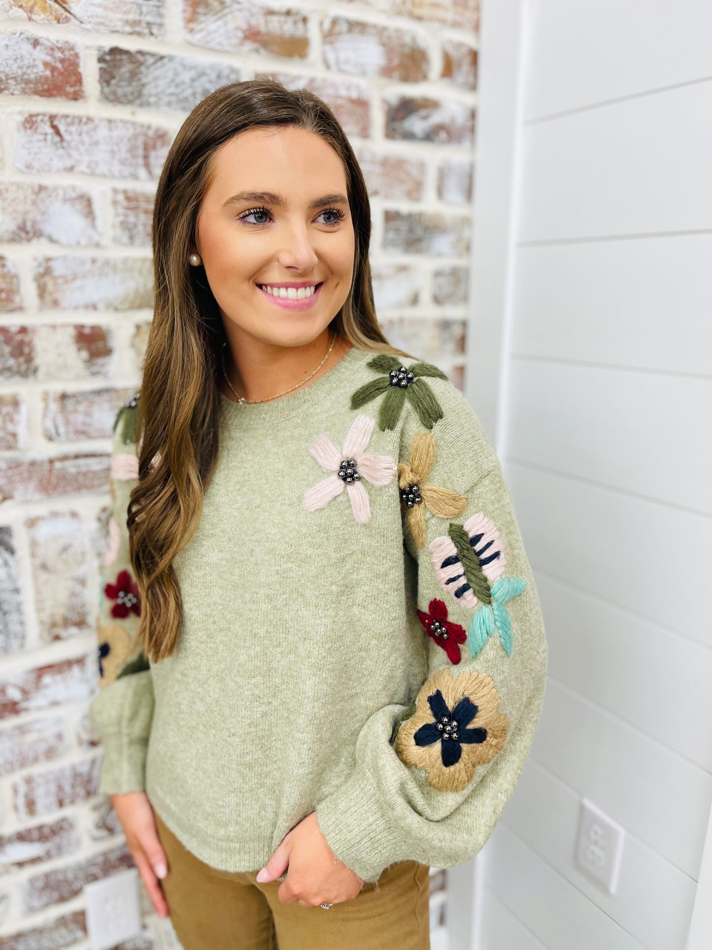 Flower Fun Sweater