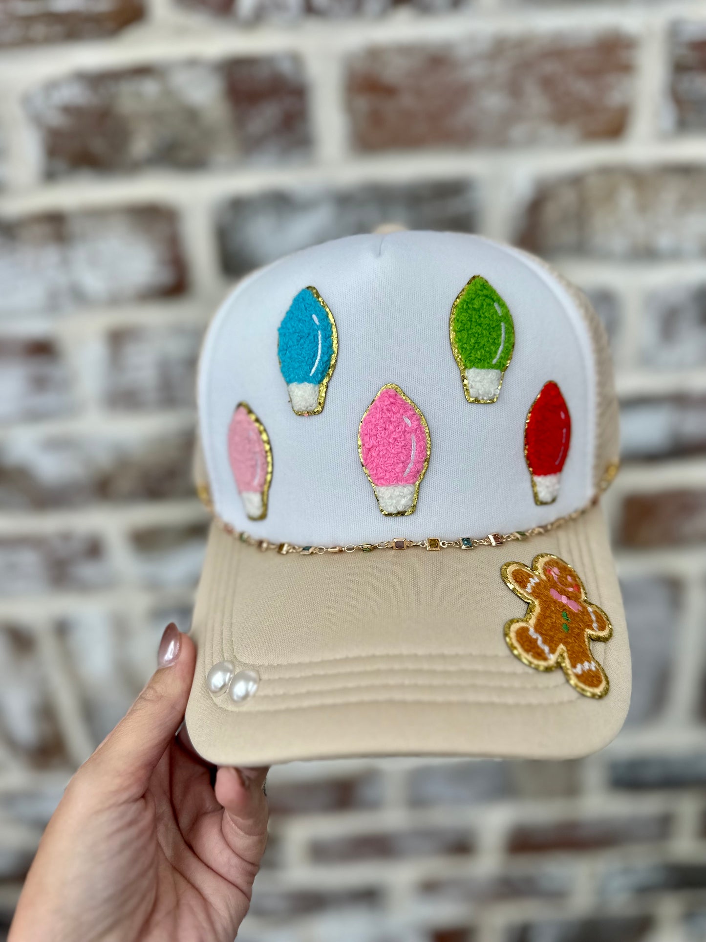 Gingerbread & Light Hat