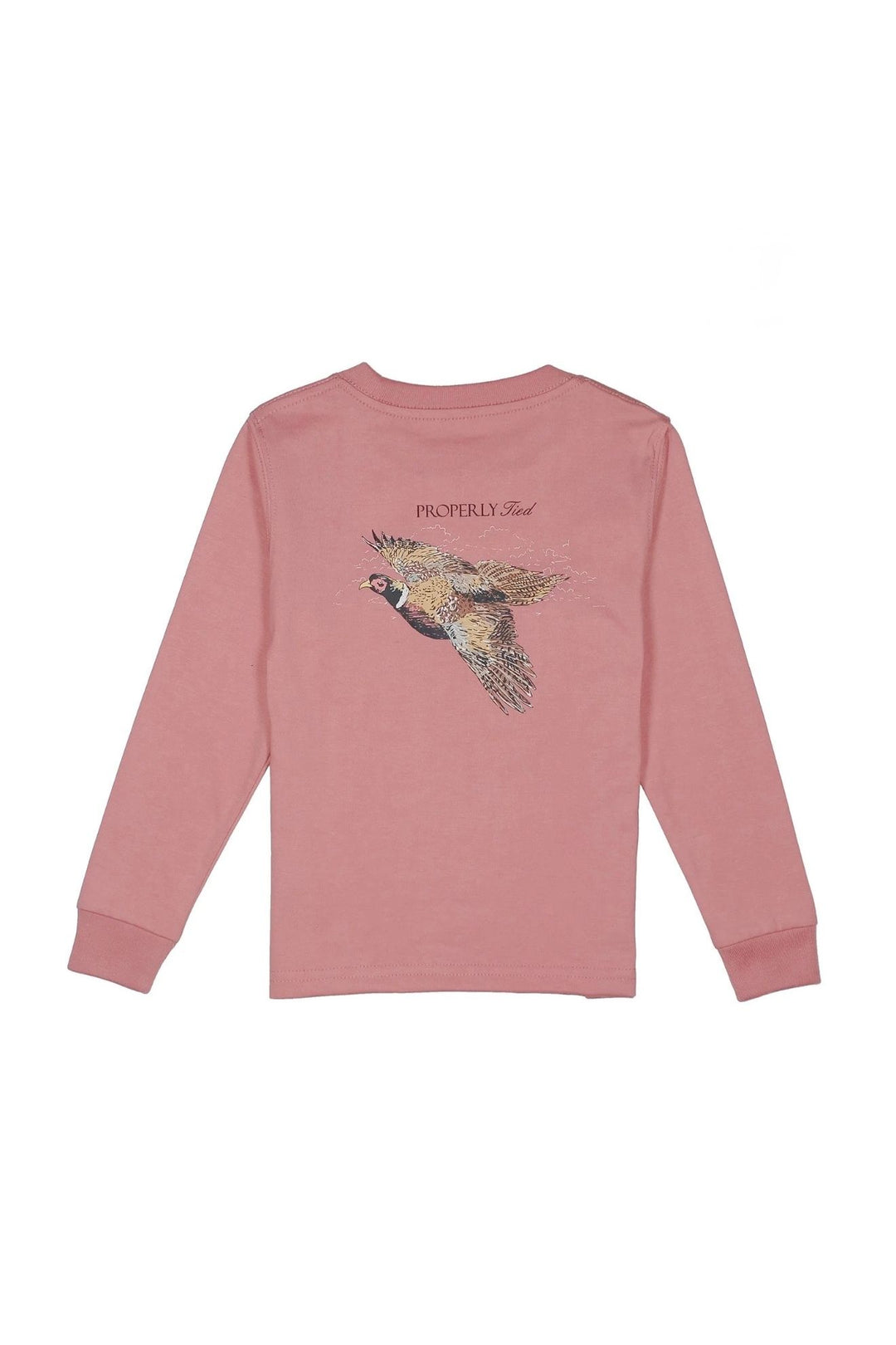 Properly Tied | Boys Pheasant Hunt LS Salmon