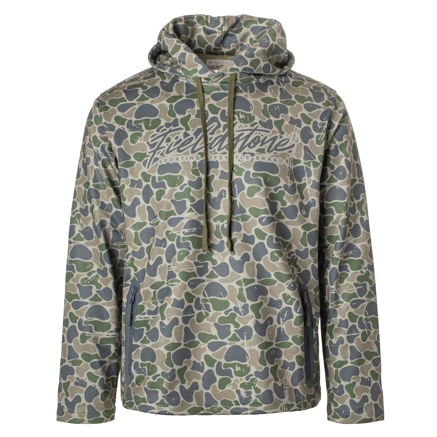 Backwoods Script Camo Hoodie