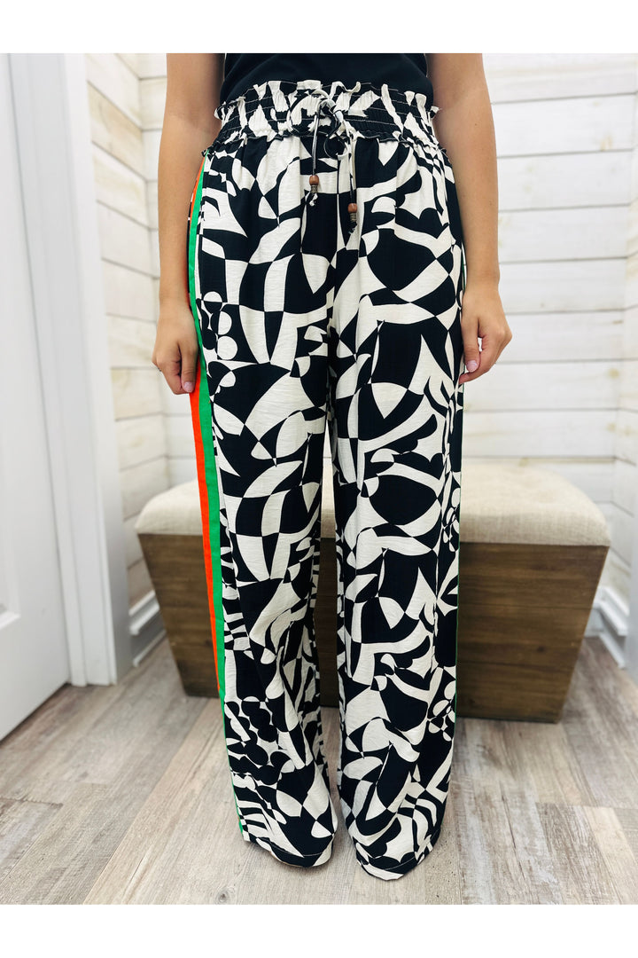 THML Varsity Chic Linen Pants
