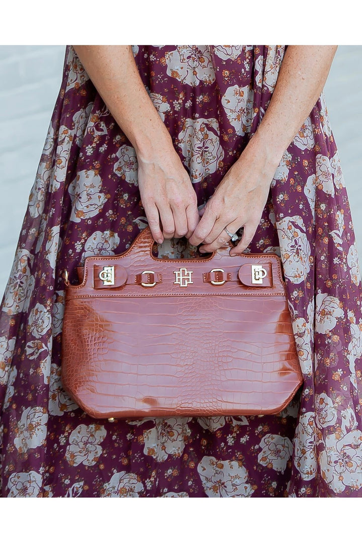 Savannah Handbag Saddle EC