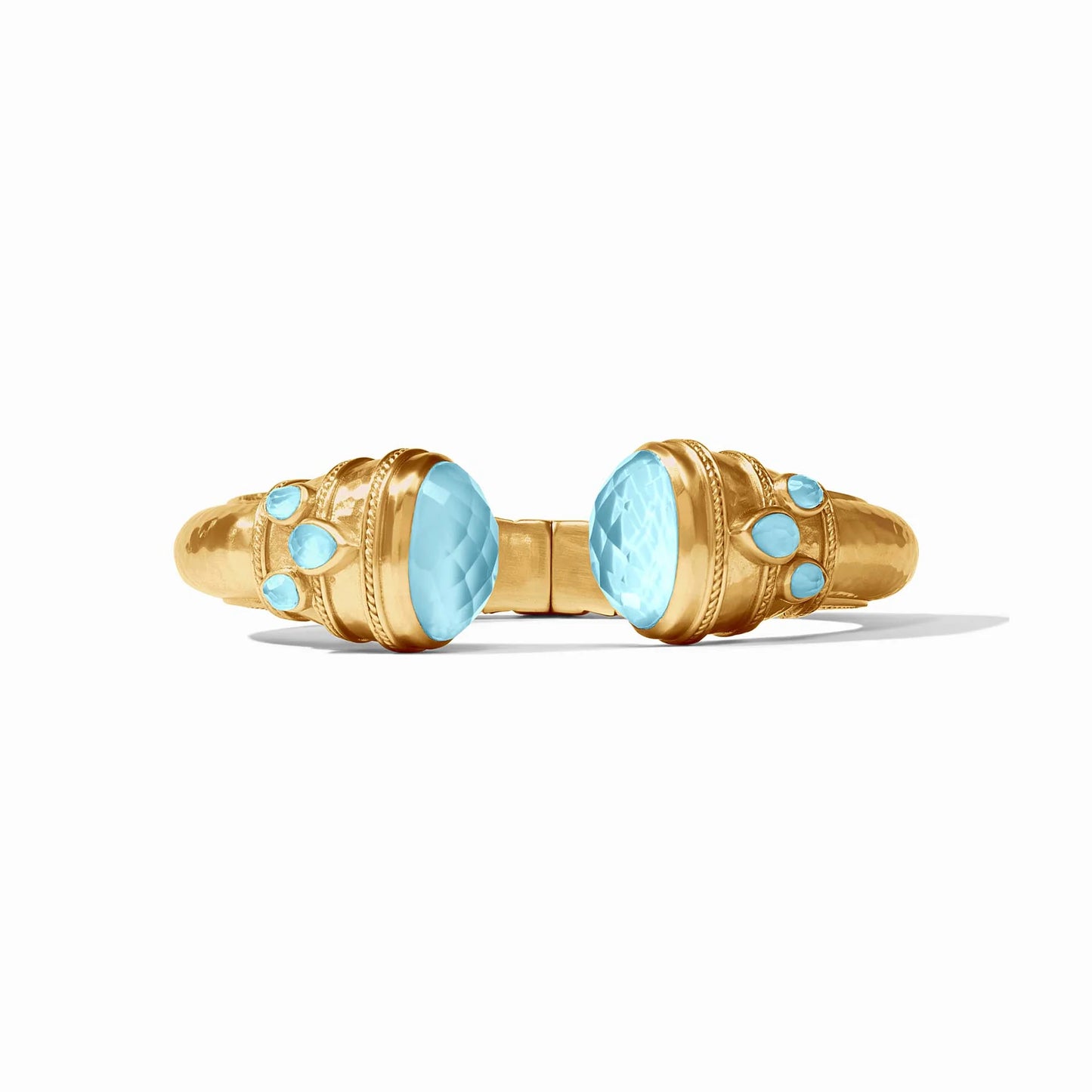 Julie Vos| Cannes Cuff~Iridescent Capri Blue