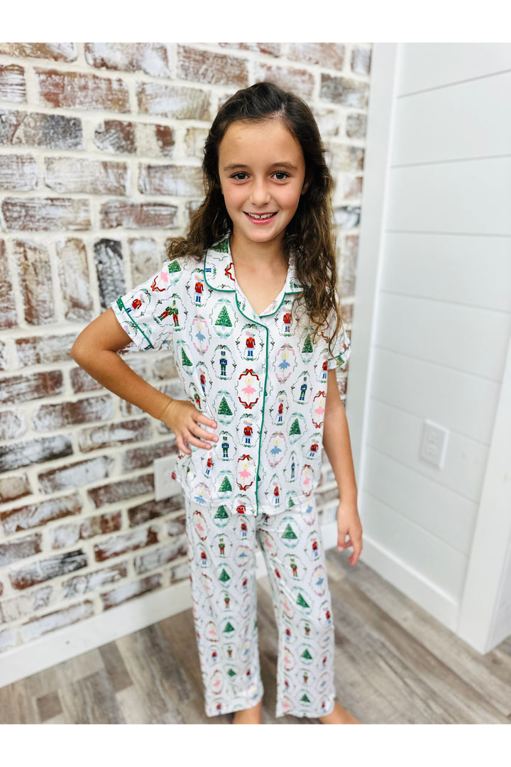 Girls nutcracker pajamas 
