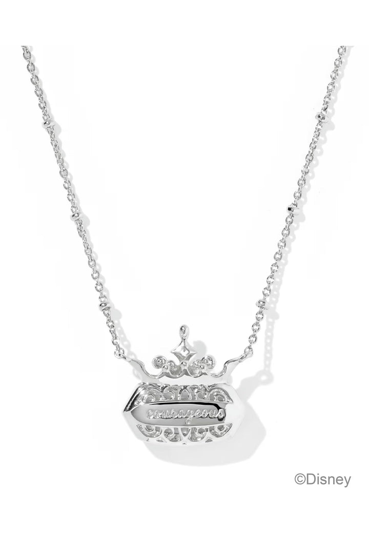 Disney | Kendra Scott Elisa Princess Silver Short Pendant Necklace