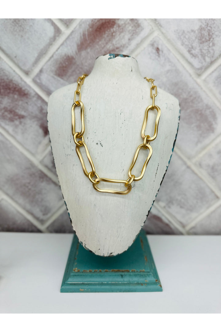 Oval Link Necklace