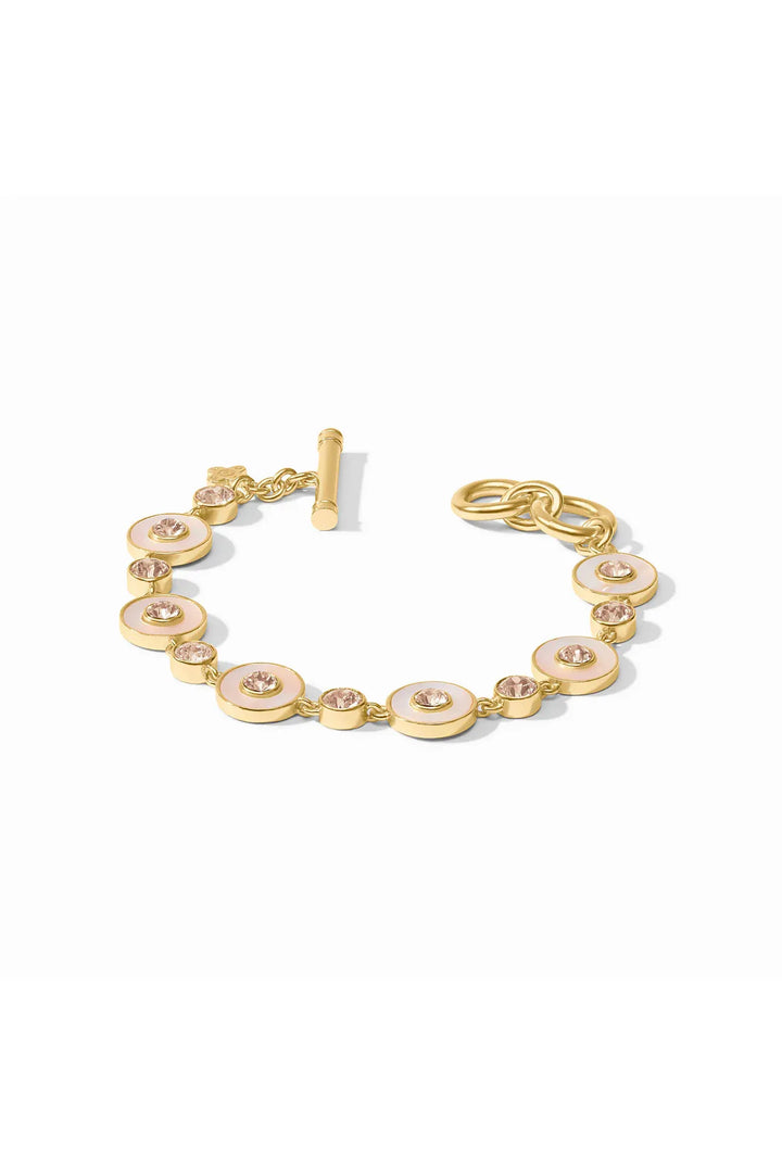 Julie Vos| Colette Tennis Bracelet~ Champagne