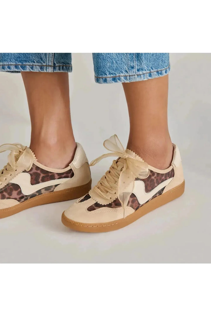 Dolce Vita| Notice Mesh Sneakers Lt Leopard Mesh