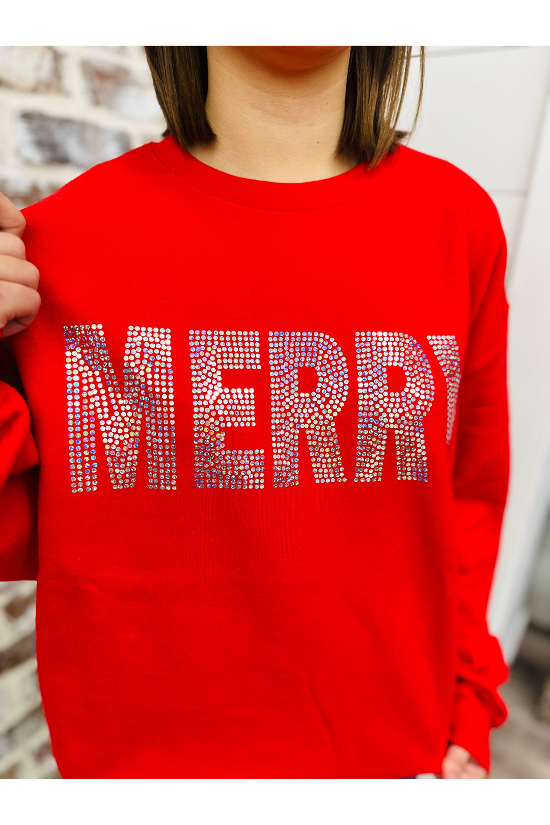 Merry Spangle Sweatshirt