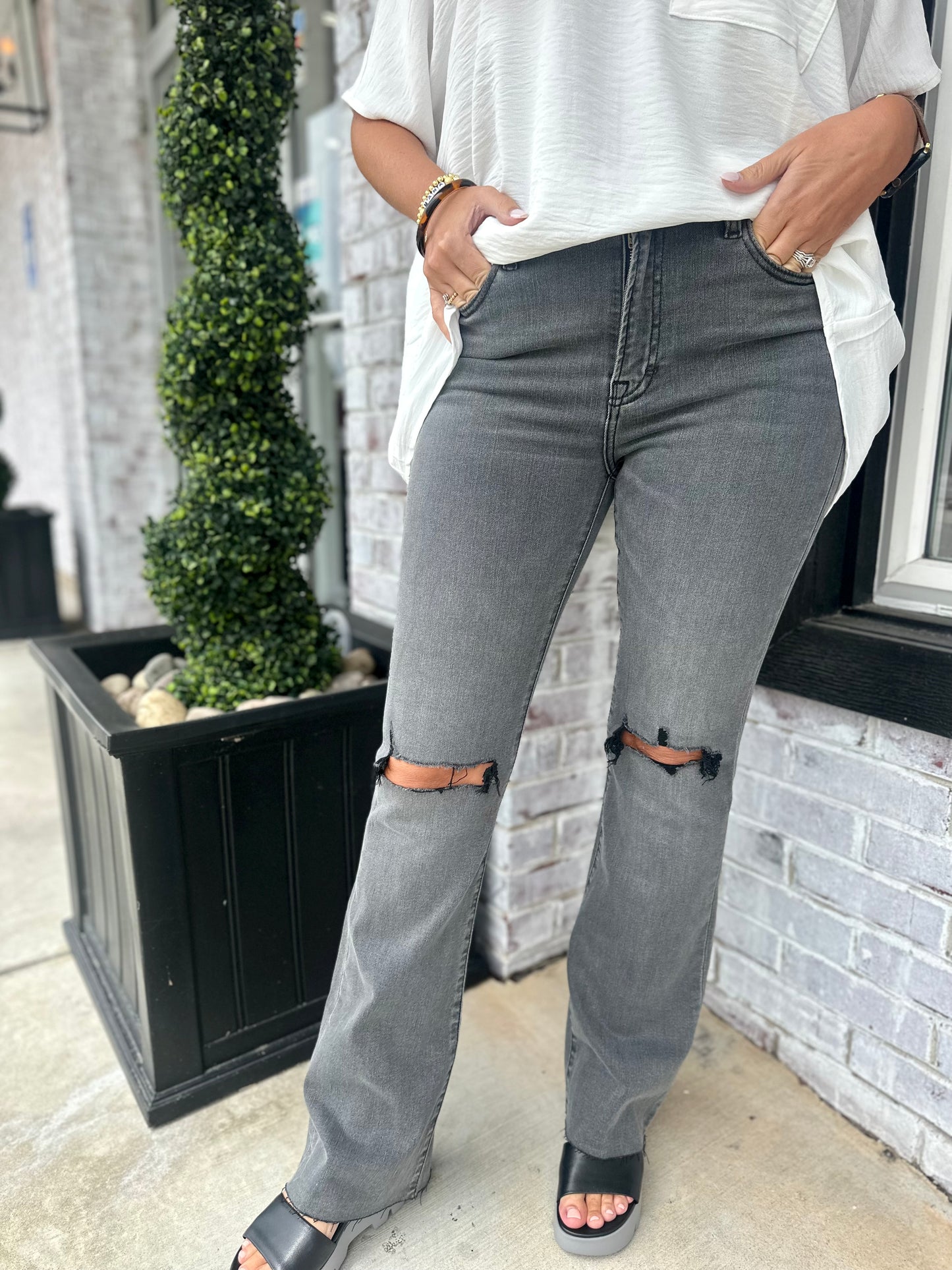 Ryan High Rise Bootcut Jeans