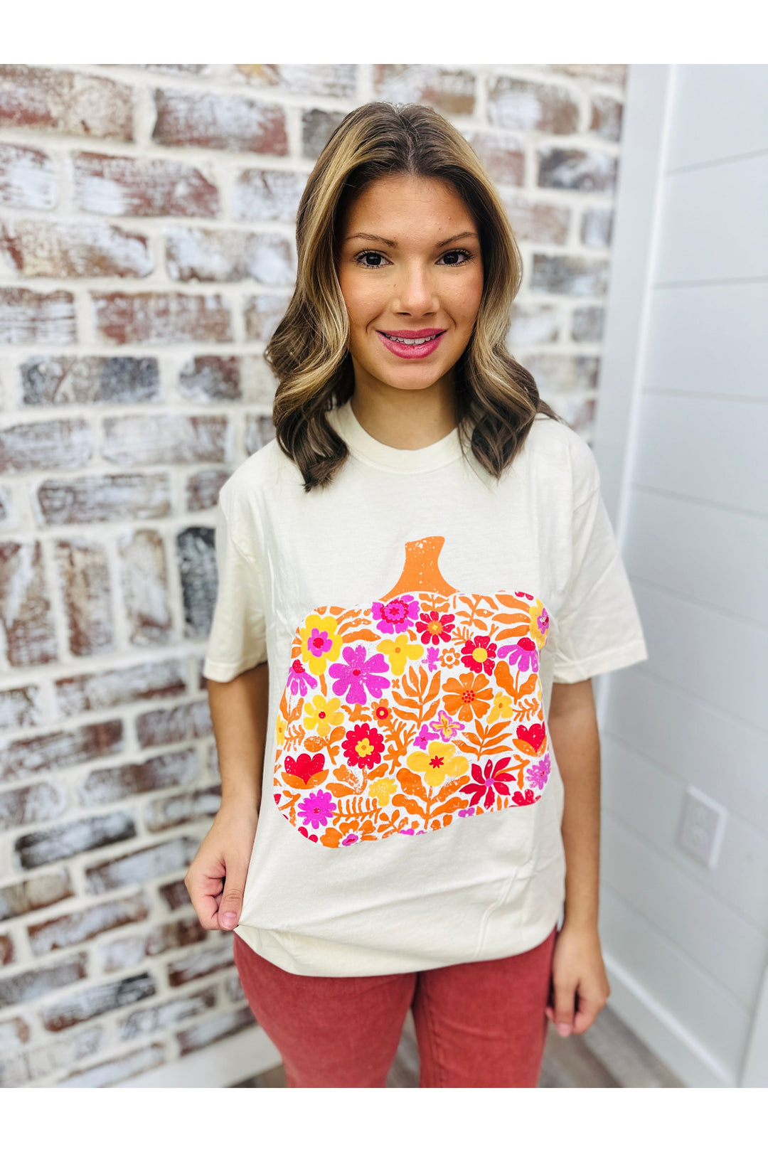 Petal Pumpkin Tee
