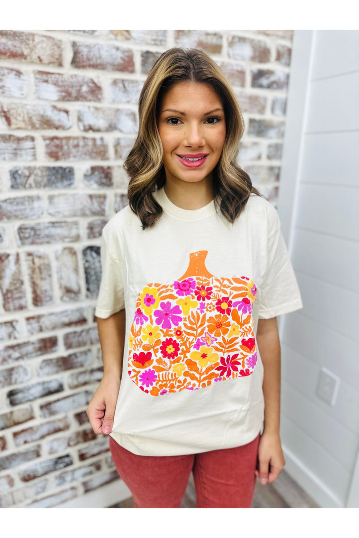 Petal Pumpkin Tee