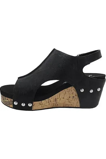 Showcase Black Wedge