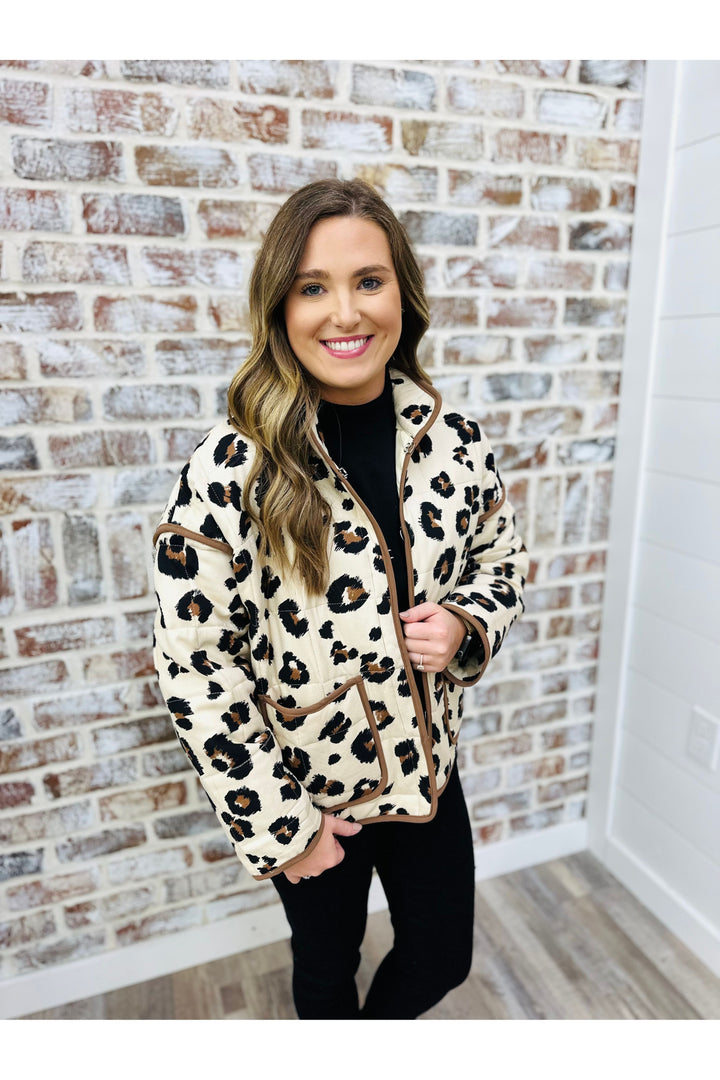 Wild Side Luxe Quilted Coat