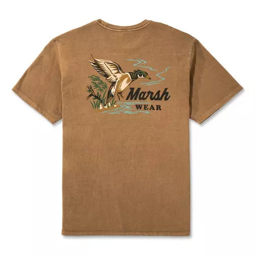 Marsh Wear | Heritage Wood - Tobacco Tee