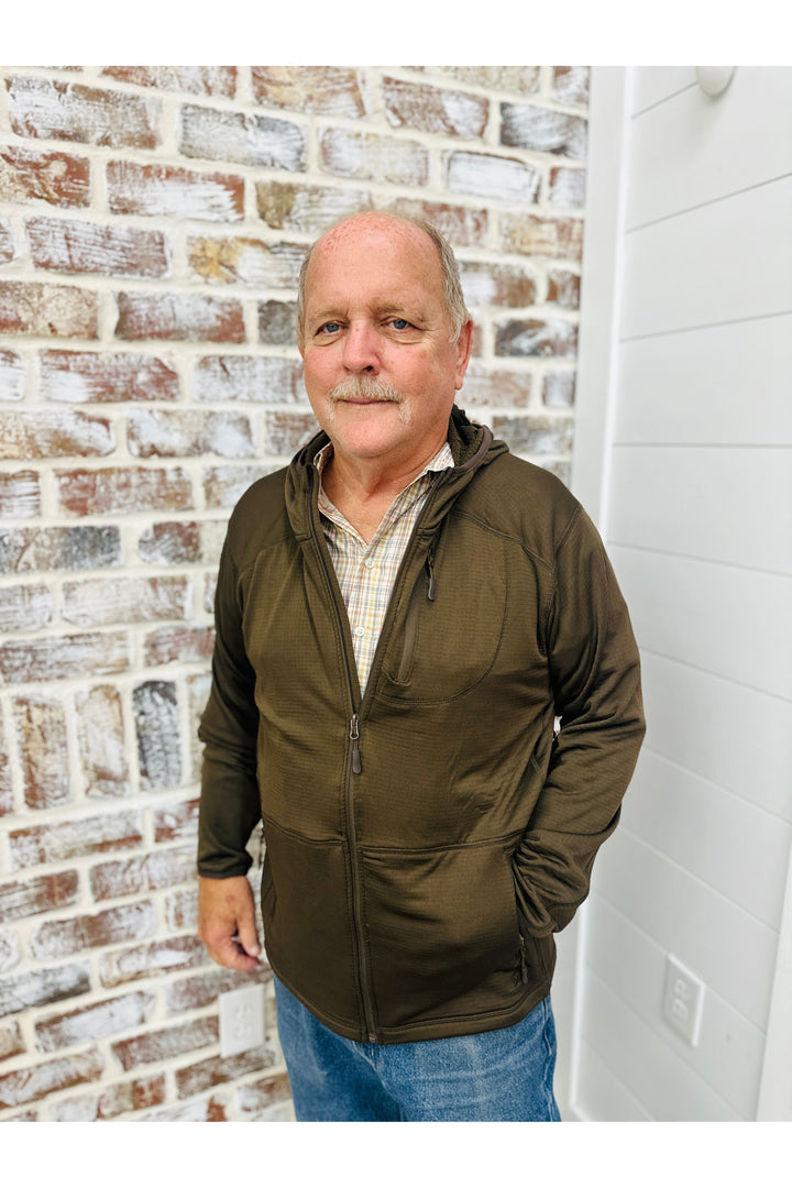 Combat Waterfowl | NODAK Hooded Jacket Waffle Fleece River Bed