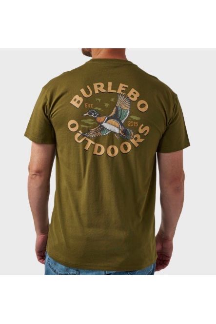 Burlebo SS Tee - Wood Duck - Hunter Green