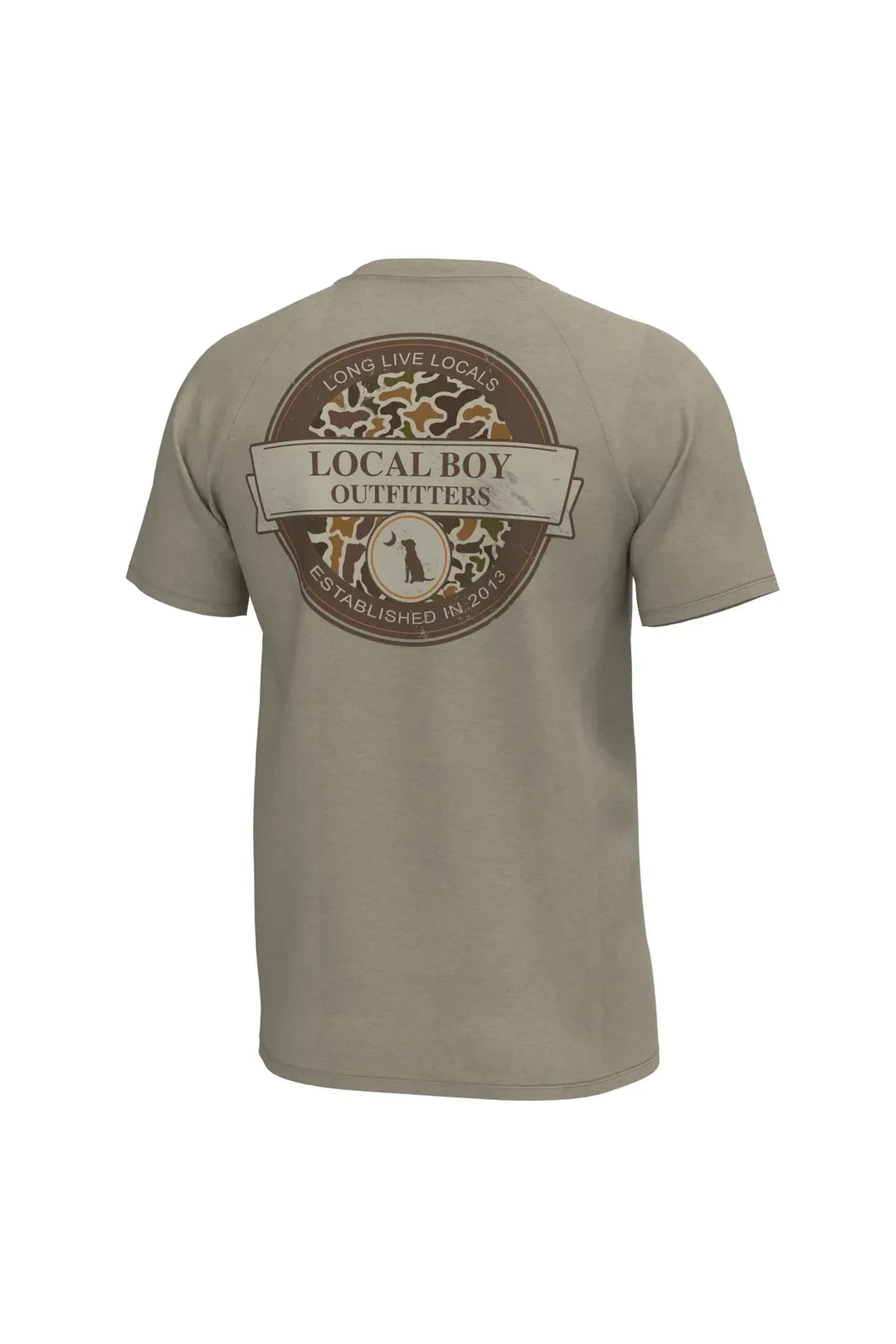 Local Boy | Vintage Sphere Short Sleeve Heather Performance Shirt