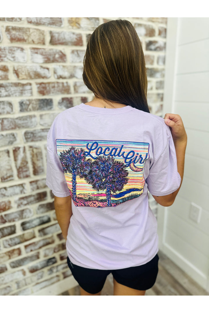 Local Girl | Palmetto Night SS Tee