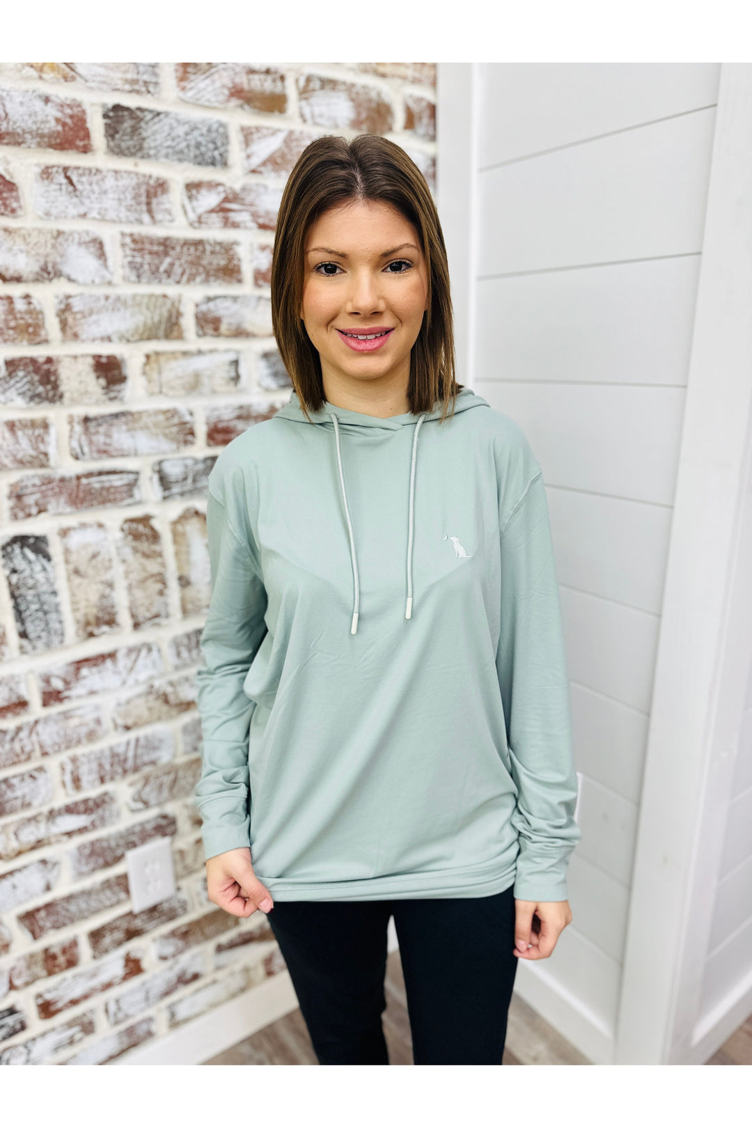 Local Girl Hemlock Hoodie - Sage