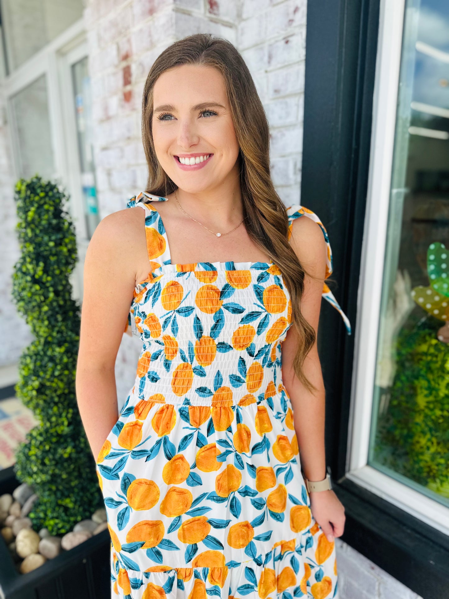 Citrus Maxi Dress