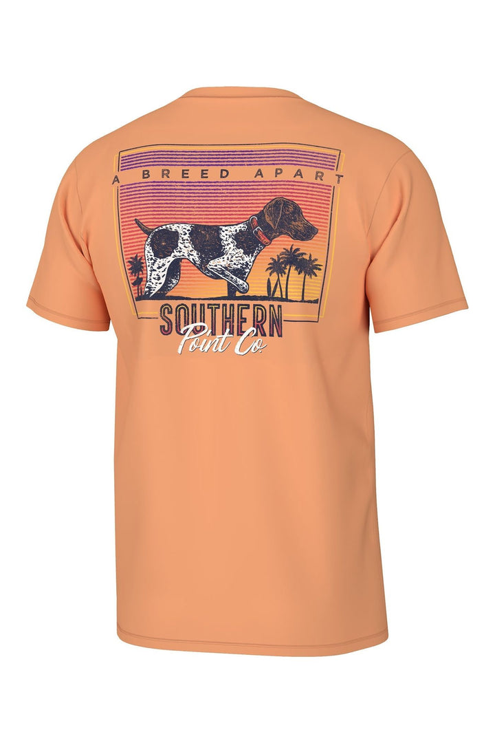 Youth Southern Point Co. retro sunset short sleeve tshirt.