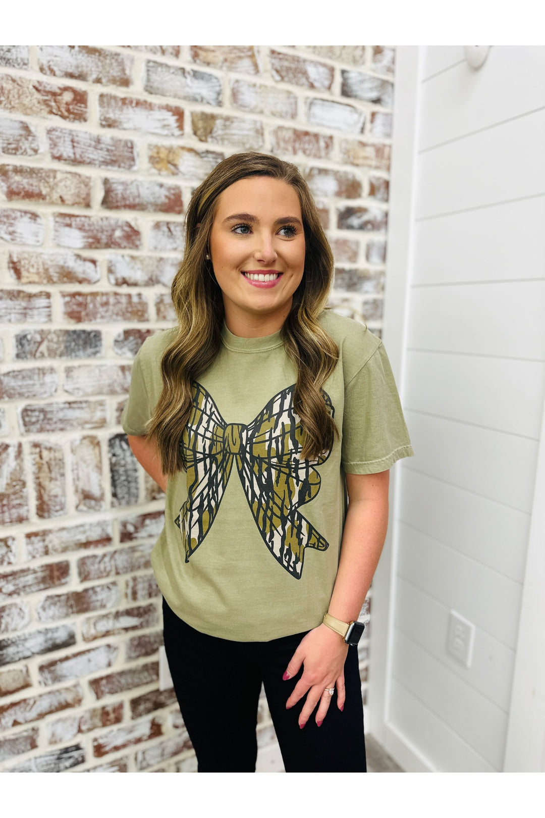 Camo Bow Tee
