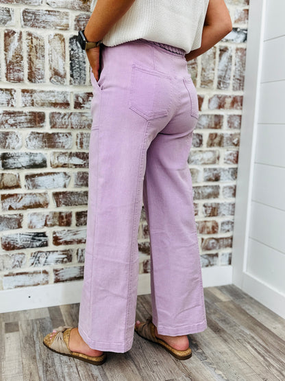 Braided Lilac Jean