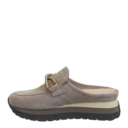 Naked Feet| Polo Taupe Platform Sneakers